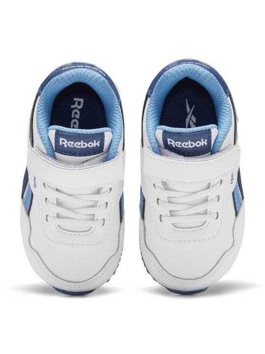Royal Classic Kids Sneakers with Scratch Cloud White / Batik Blue / Essential Blue
