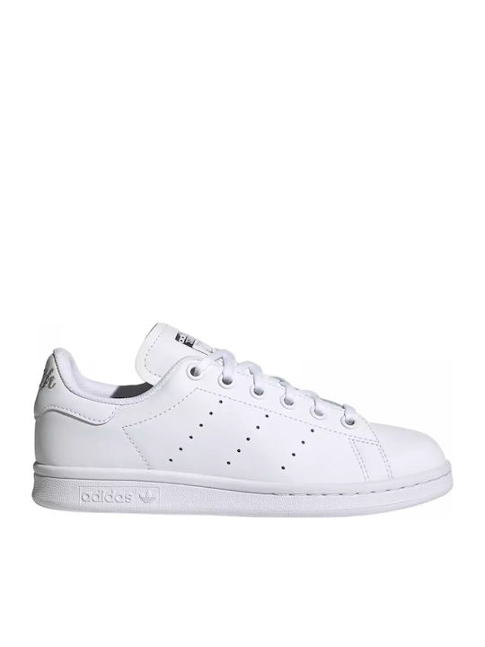 Stan Smith Stan Smith GS Încălțăminte sport Joasa pentru copii Alb Noros / Argintiu Metalizat