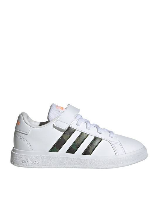Grand Court GRAND COURT 2.0 Детски маратонки Low Cloud White / Screaming Orange