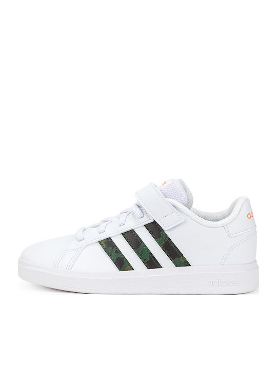 Grand Court GRAND COURT 2.0 Детски маратонки Low Cloud White / Screaming Orange