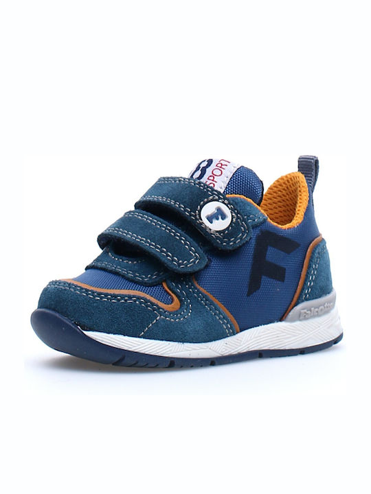 Παιδικά Sneakers με Σκρατς Μπλε