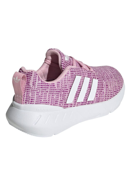 Swift Run 22 Adidași Copii True Roz / Alb Nor / Roz Viu