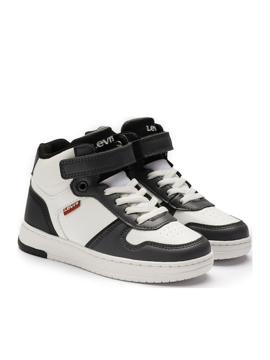 Kick Mid Παιδικά Sneakers High Λευκά