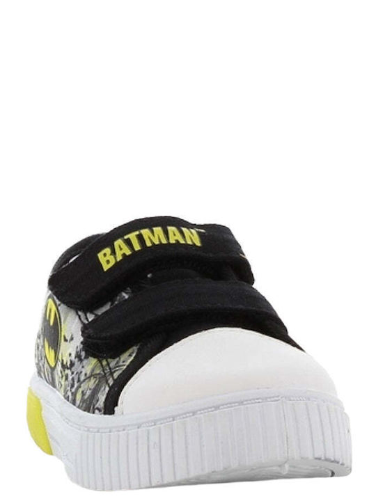 Παιδικά Sneakers με Σκρατς & Φωτάκια Μαύρα