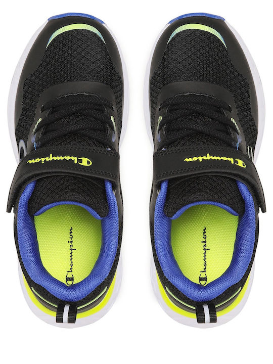 Kids Sneakers with Scratch Black