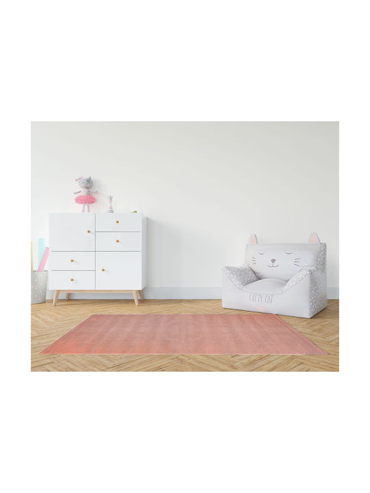 Ezzo Chroma 8216AJ8 Teppich Rechteckig Synthetisch,Polyester/Cotton/Leather Pink