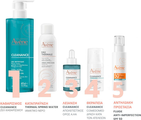 Eau Thermale Avène Cleanance Gel Reinigung Gesicht für Akne-anfällige Haut 400ml