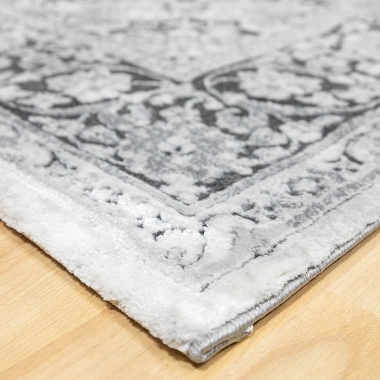 Ezzo Verona 9197AZ9 Teppich Rechteckig Synthetisch,Polyester/Cotton/Leather Anthracite