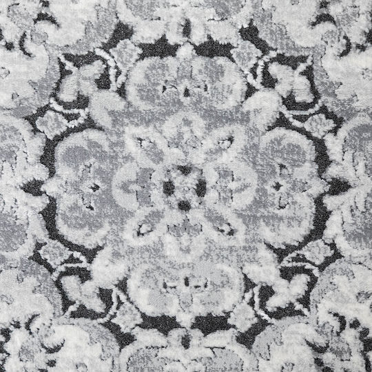 Ezzo Verona 9197AZ9 Teppich Rechteckig Synthetisch,Polyester/Cotton/Leather Anthracite