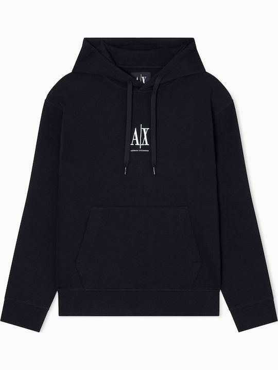 Armani Exchange Black с Качулка