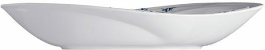 Marine Business Platou de Servire Oval Plastic Albă 25x12.8buc 4buc