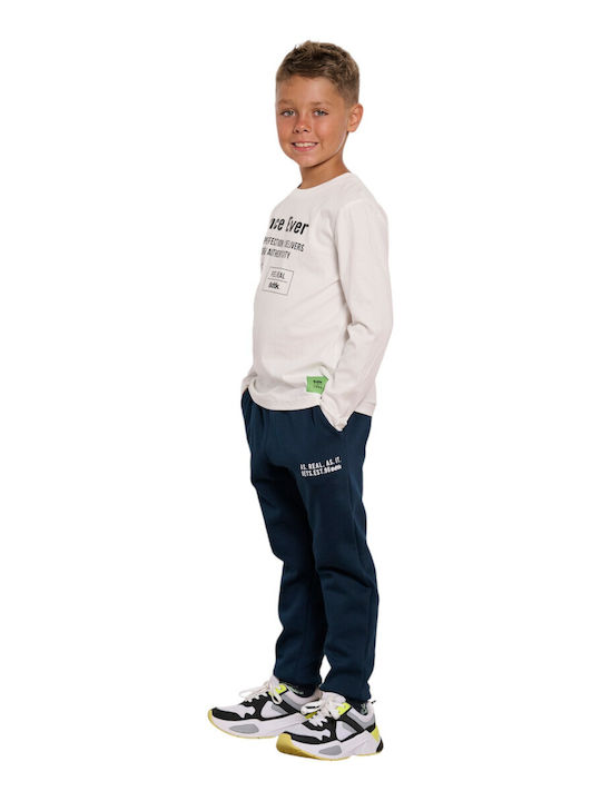 Kids' Shirt Long Sleeve Ecru