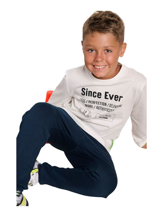 Kids' Shirt Long Sleeve Ecru