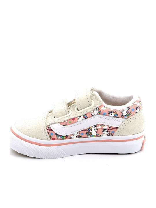 Old Skool Old Skool V Kids Sneakers with Scratch Pink