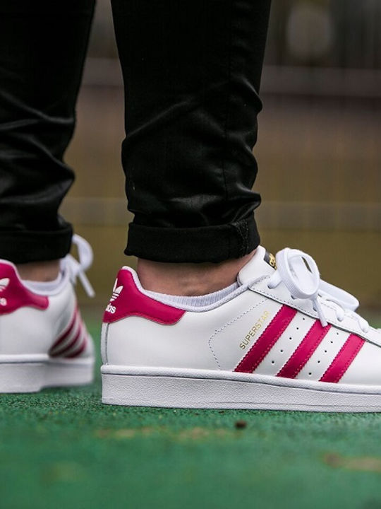 Superstar Superstar Kids Sneakers Cloud White / Bold Pink