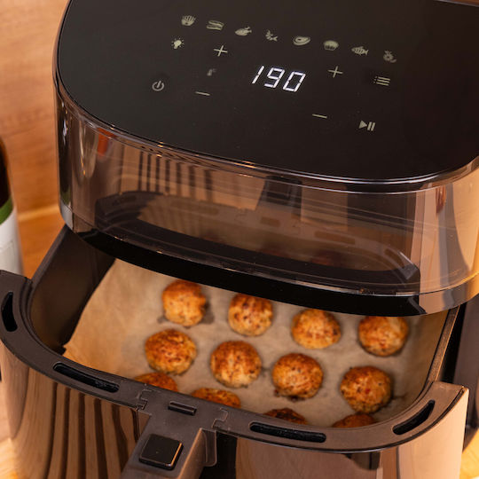 Morris Air Fryer 7.6lt Μαύρο MAF-7601