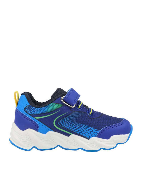 Sonic Kids Sneakers with Scratch & Lights Blue