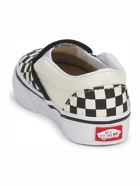 Checkerboard Παιδικά Sneakers Slip-on Πολύχρωμα