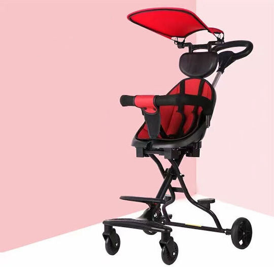 NBW Adjustable Baby Stroller Suitable for Newborn Red 5.1kg BICI80282