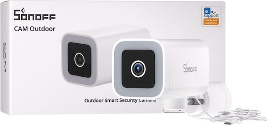 Sonoff CAM-B1P IP Κάμερα Παρακολούθησης Wi-Fi Full HD+ 4MP Αδιάβροχη με Αμφίδρομη Επικοινωνία και Φακό 2.4mm