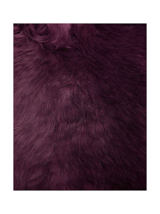 Beliani Χαλί Ορθογώνιο Μωβ 110x65cm
