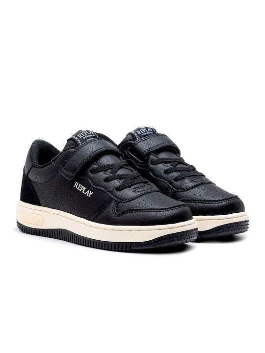 Epic Jr Low Kids Sneakers with Scratch Black