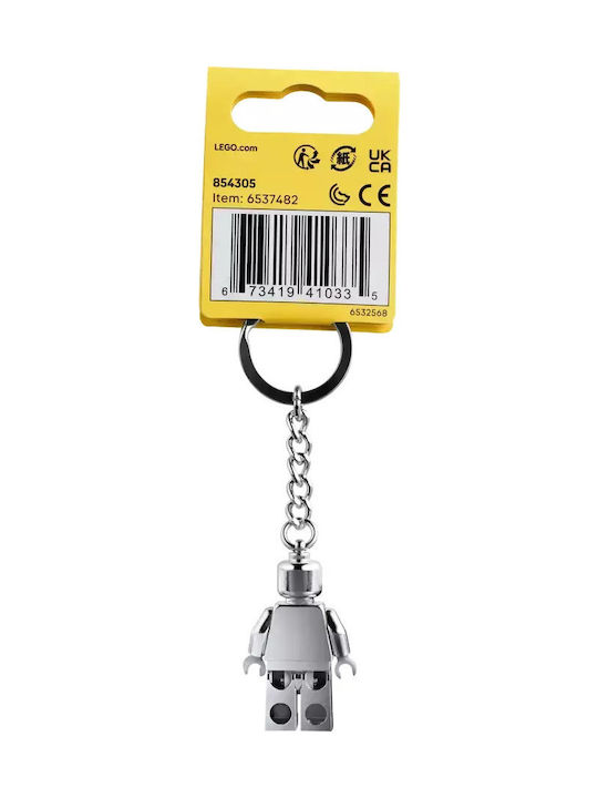 Lego Breloc Minifigurină Argintie