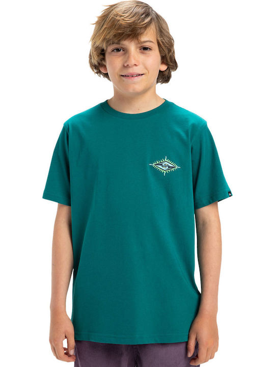 Kids' T-shirt GREEN Ev Beach Blast