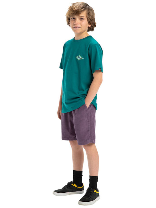Kids' T-shirt GREEN Ev Beach Blast
