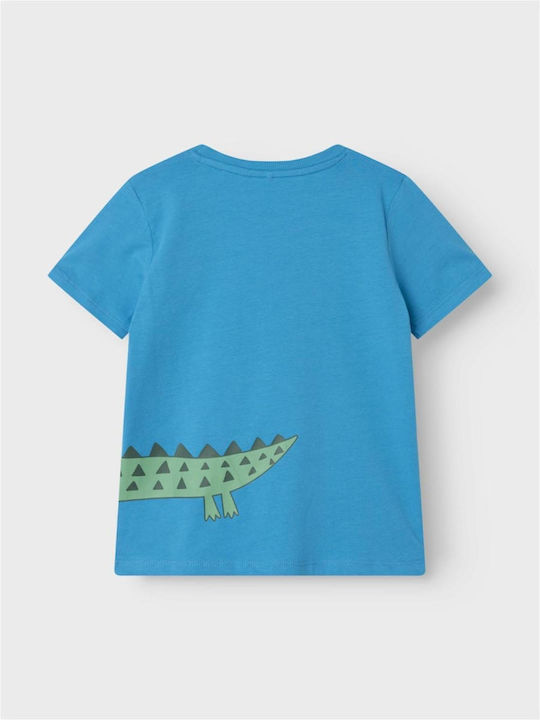 Παιδικό T-shirt Swedish Blue Bird And Crocodile