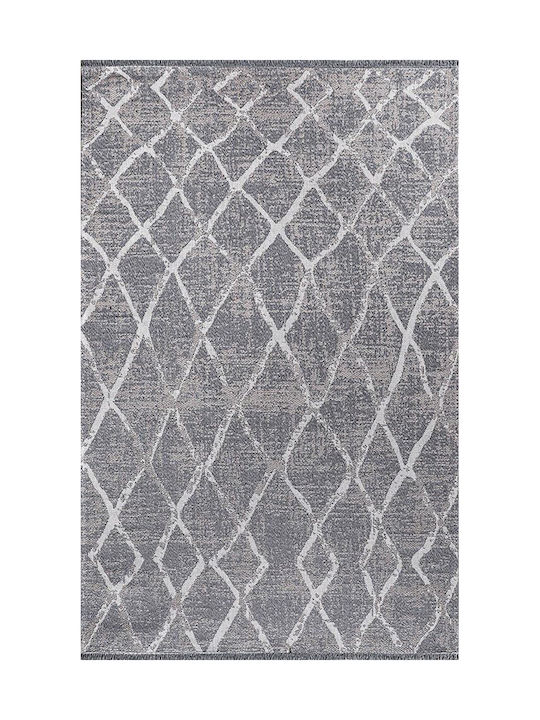 Newplan Kasbah 3362/602 Teppich Rechteckig Synthetisch,Polyester/Cotton/Leather Grey (#3362/602)