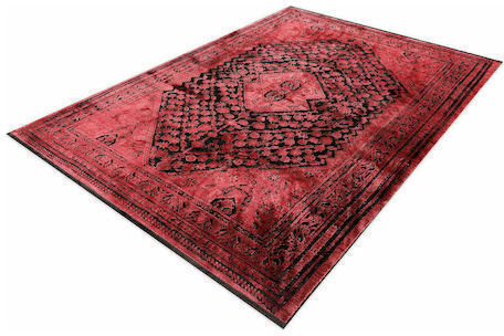 Tzikas Carpets Karma 00155-910 με Κρόσια 160x230cm Κόκκινο
