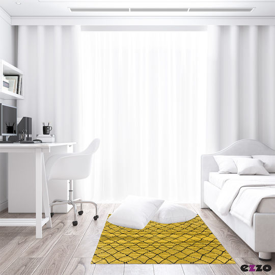 Ezzo Weave 4201 Килим Правоъгълена Горчица