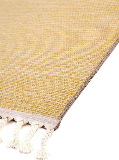 Royal Carpet Emma 20 Sommer Synthetisch,Polyester/Cotton/Leather mit Fransen Yellow Royal Carpet Emma 20 Sommer Synthetisch,Polyester/Cotton/Leather mit Fransen Yellow