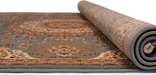 Biokarpet Isfahan 5602a Rote Wohnzimmerteppich