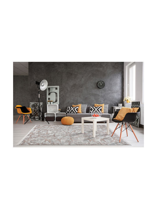 Newplan Valencia 9053A Rug Rectangular with Fringes Gray
