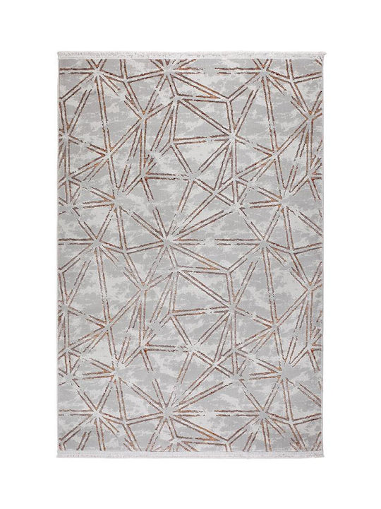 Newplan Valencia 9053A Rug Rectangular with Fringes Gray