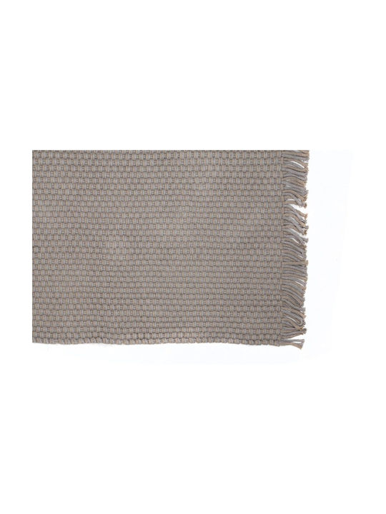 Royal Carpet Duppis OD2 Covor De exterior Rectangular cu franjuri OD2 Alb gri