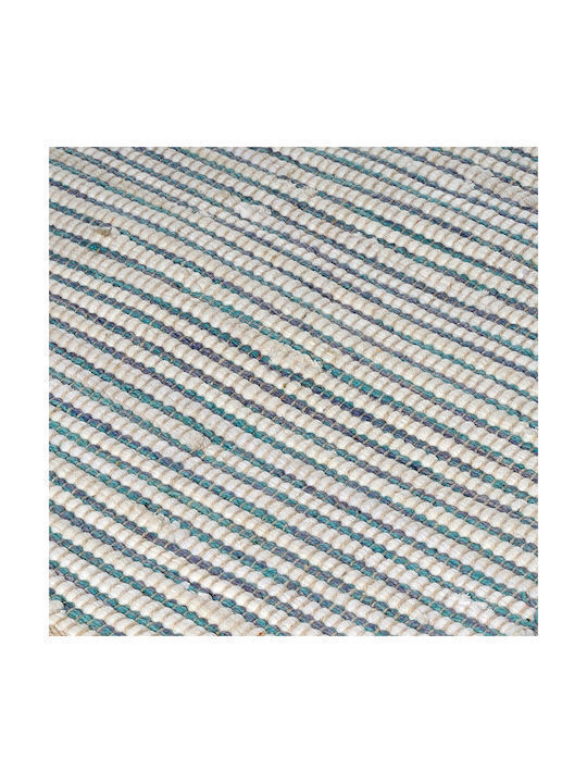 Tzikas Carpets Natura 30160-090 Χειροποίητο Χαλί Διάδρομος με Κρόσια Ecru 67x150cm