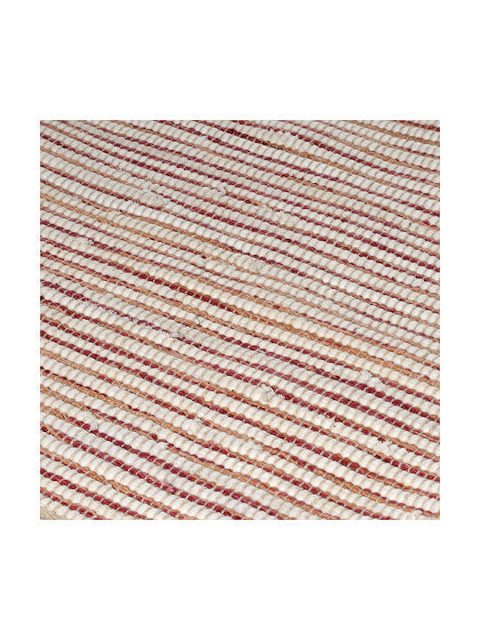 Tzikas Carpets Natura 30160-090 Χειροποίητο Χαλί Διάδρομος με Κρόσια Ecru 67x150cm