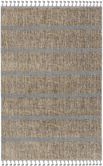 Newplan Zenith 75557A Covor Rectangular cu franjuri Bej