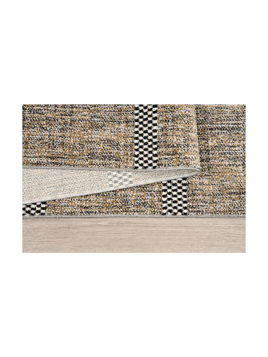 Newplan Zenith 75557A Rug Rectangular with Fringes Beige