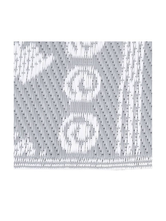 vidaXL Covor De exterior Rectangular Gri