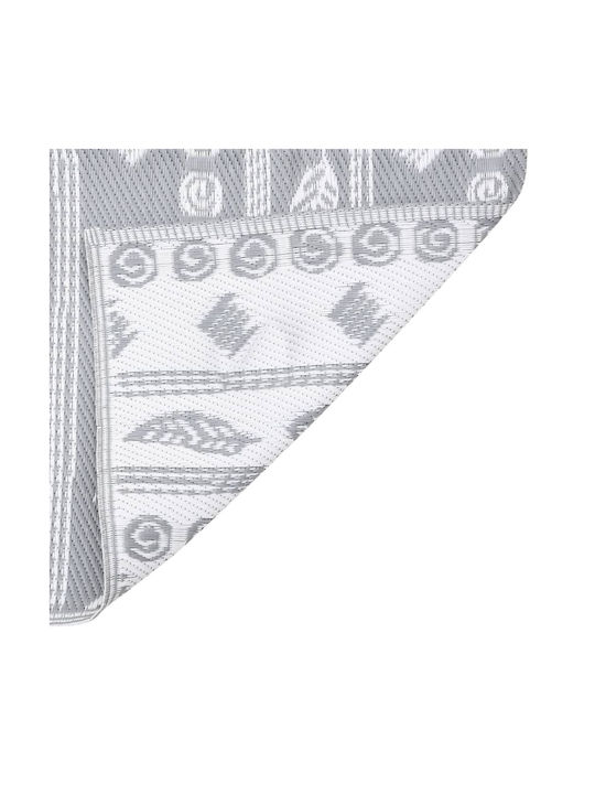 vidaXL Covor De exterior Rectangular Gri