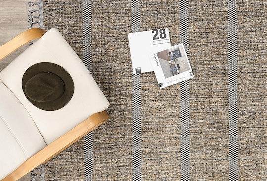 Newplan Zenith 75557A Covor Rectangular cu franjuri Bej