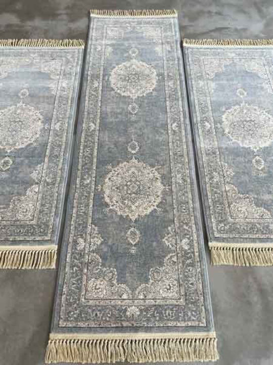 Ragolle Da Vinci Covor Rectangular cu franjuri Gri