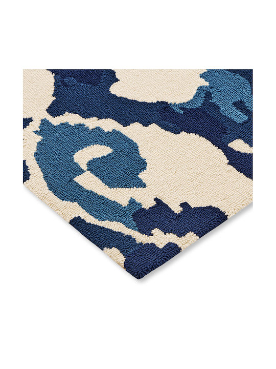 Brink & Campman Kasuri Covor De exterior Rectangular Indigo