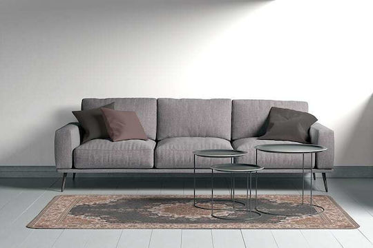 Inart Χαλί Αντιολισθητικό 120x160cm Μπεζ