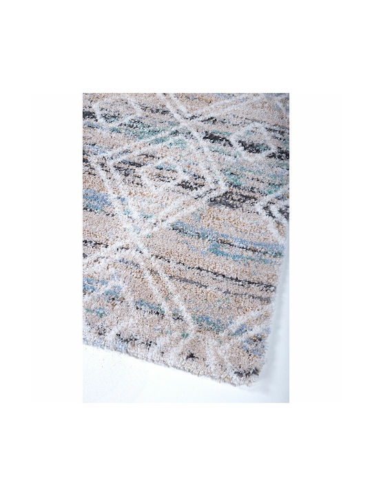 Colore Colori Vesna 8497/110 Χαλί Εξωτερικού Χώρου Ορθογώνιο Μπεζ - Γαλάζιο 110x110cm