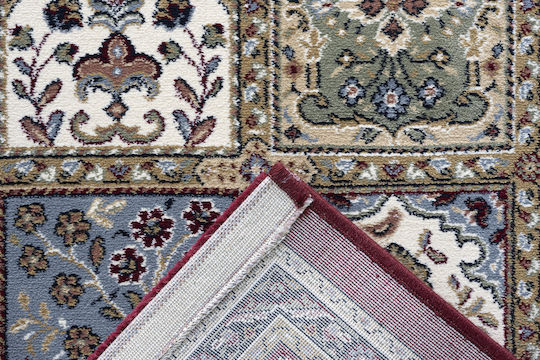 Ragolle Da Vinci Teppich Rechteckig Synthetisch,Polyester/Cotton/Leather Burgundisch